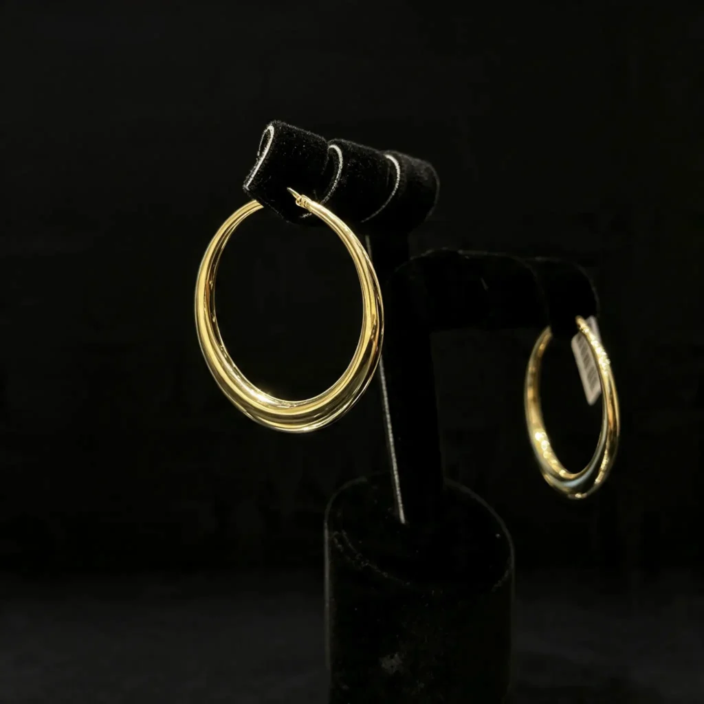 گوشواره حلقه بزرگ