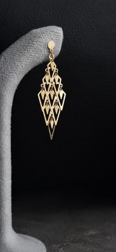 گوشواره لوزی